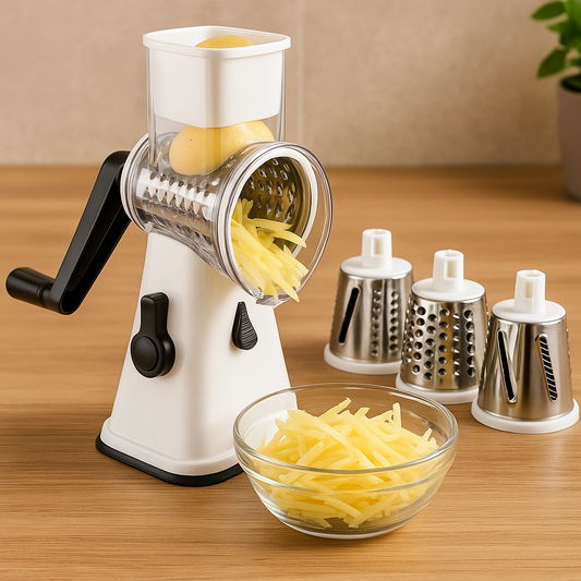 Multi-functional Stainless Steel Kitchen Slicer Grater Kit