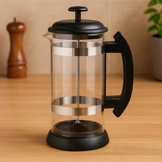 Press Filter Type Glass Coffee Pot