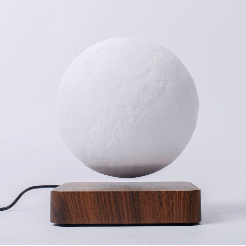 3D Magnetic Levitation Moon Lamp | Floating LED Night Light