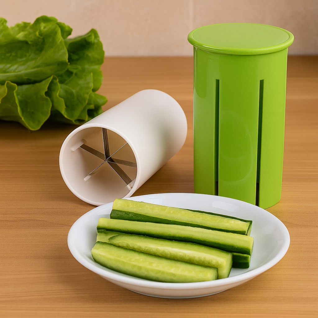 Creative Vegetable Cutters Fruit Kitchen Cucumber Carrot Divider